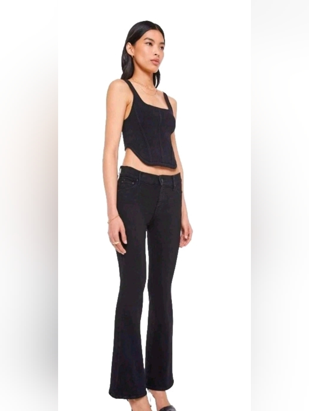 Mother The Cruiser in not guilty / size 32 flare, luxury, basic, western Jeans.